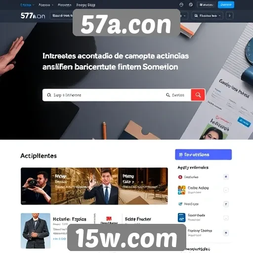 Análise da interface do usuário do site 57a.con